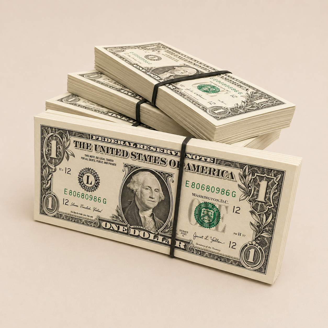 1$ Stack | 100 Notes