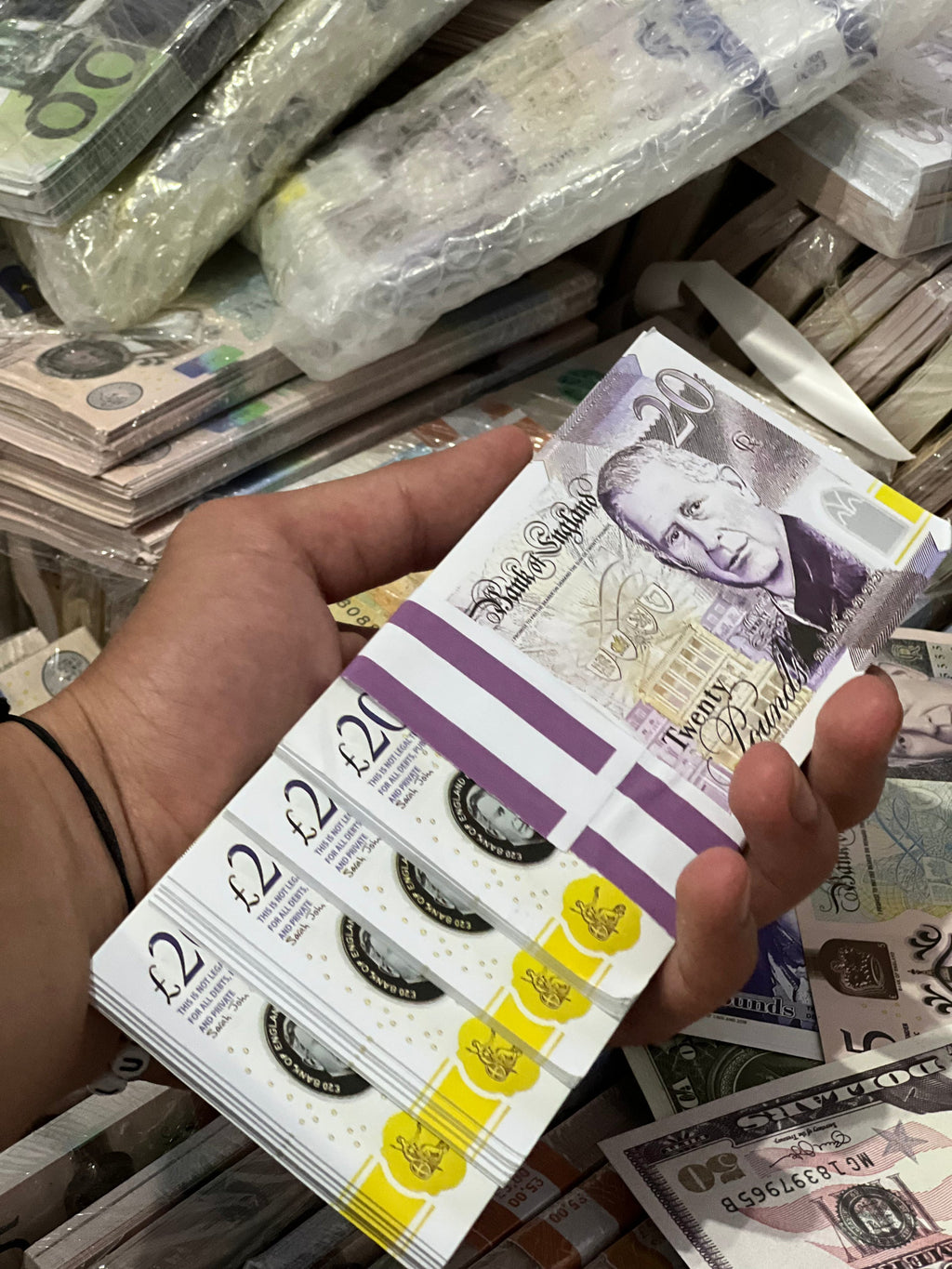 20£ Pound Stack | 100 notes