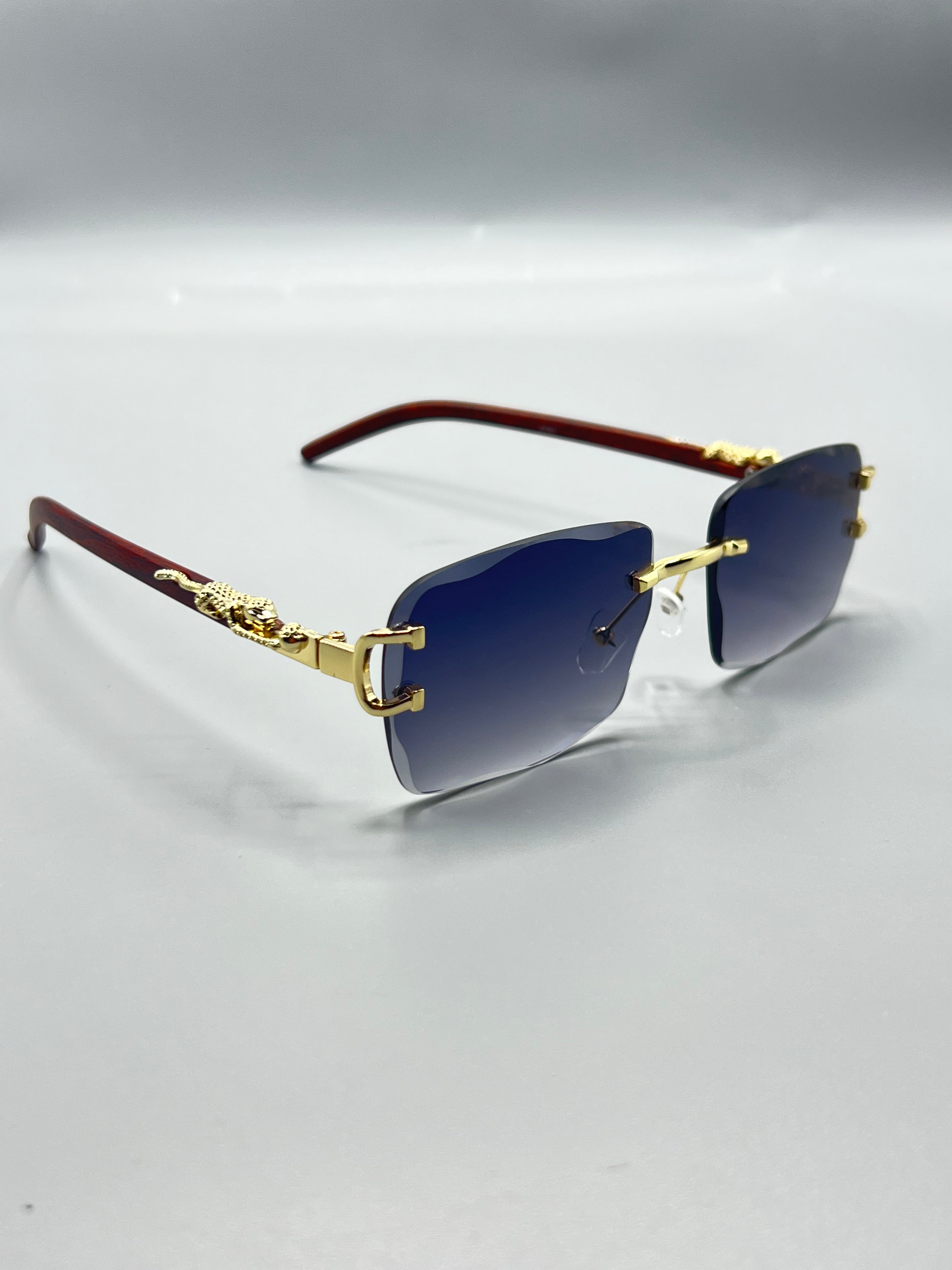 Jaguar Sunglasses With Side Cuts.