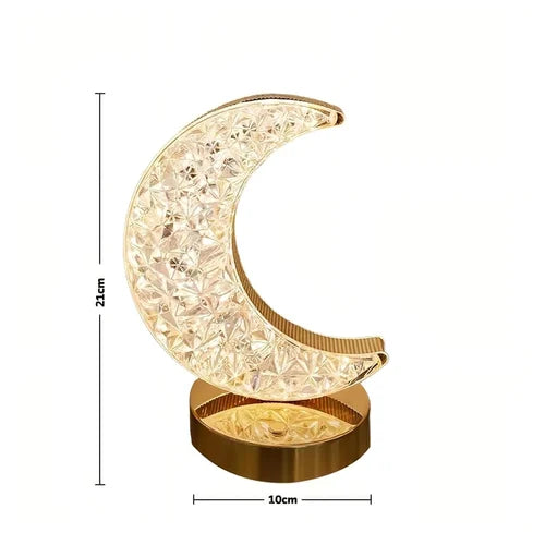 Crystal Moon Lamp