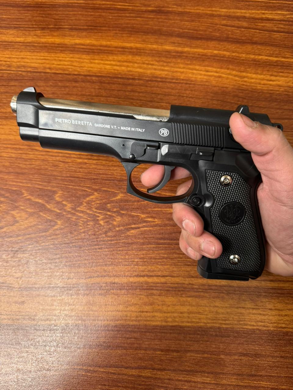 Black M92 Beretta Airsoft Toy Gun | Realistic Design Safe Fun For Play