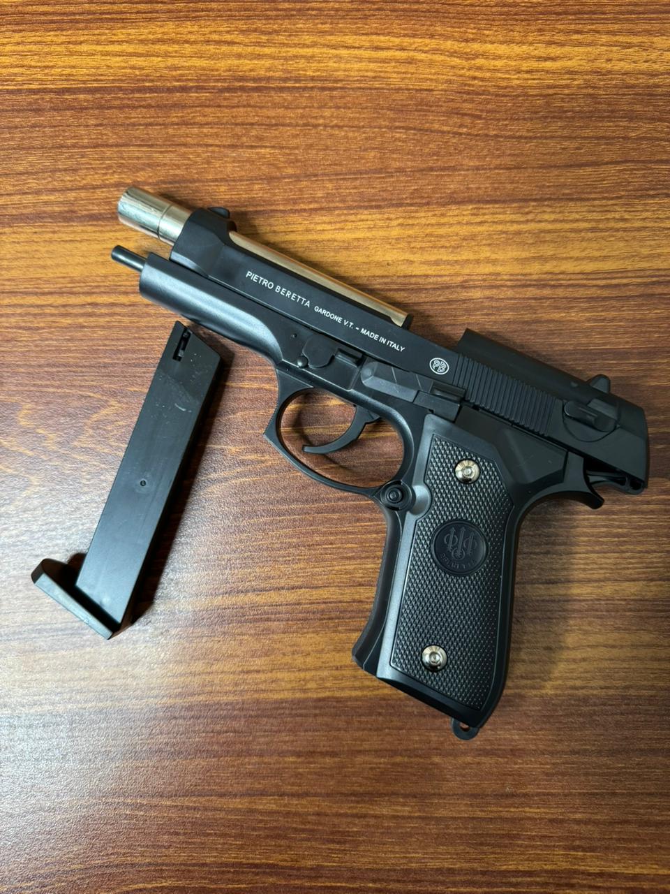 Black M92 Beretta Airsoft Toy Gun | Realistic Design Safe Fun For Play