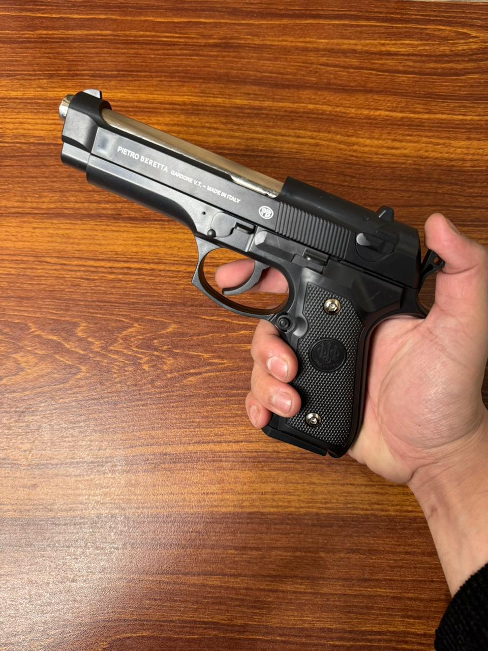 Black M92 Beretta Airsoft Toy Gun | Realistic Design Safe Fun For Play