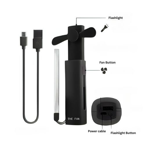 3 in 1 Fan Powerbank
