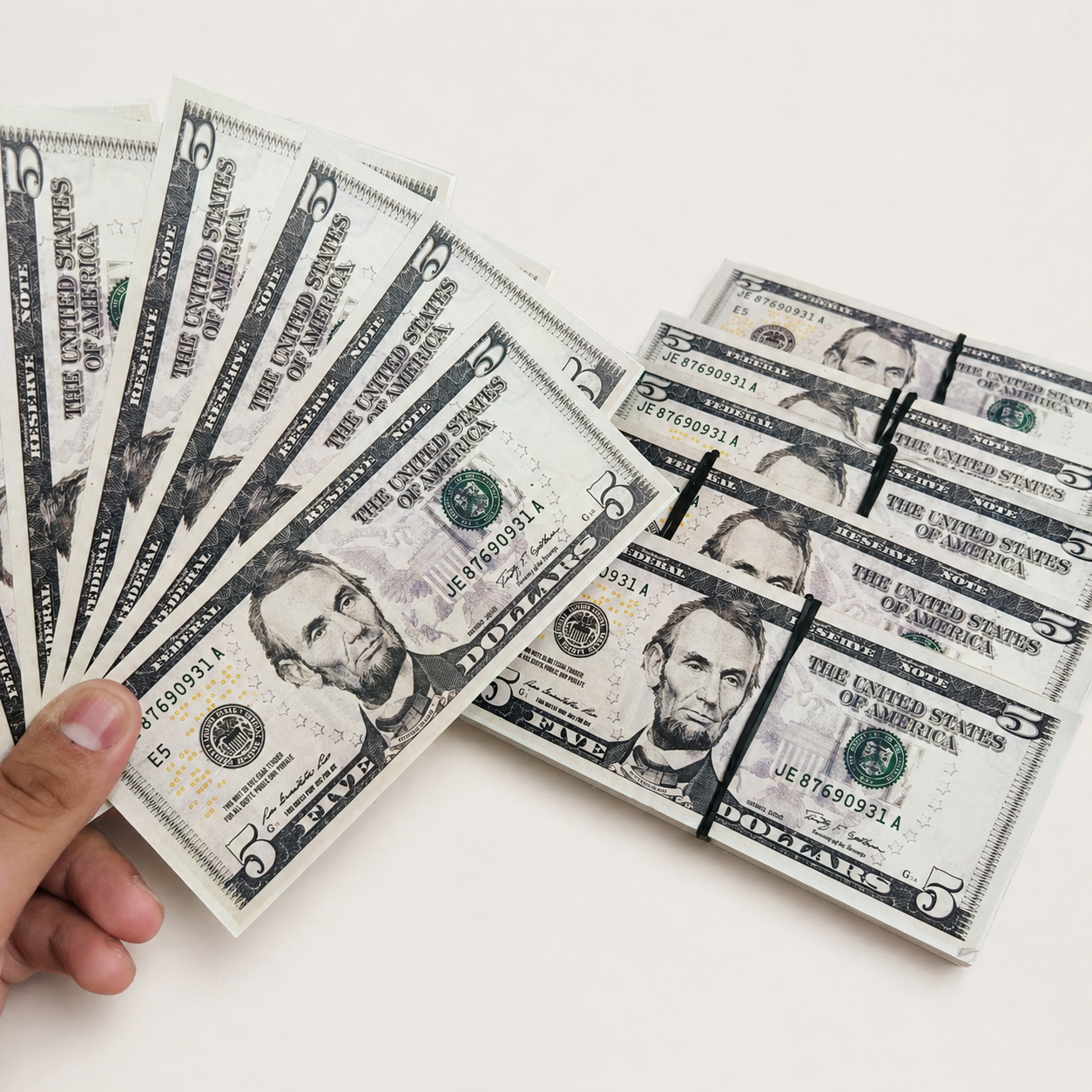5$ Stack | 100 notes